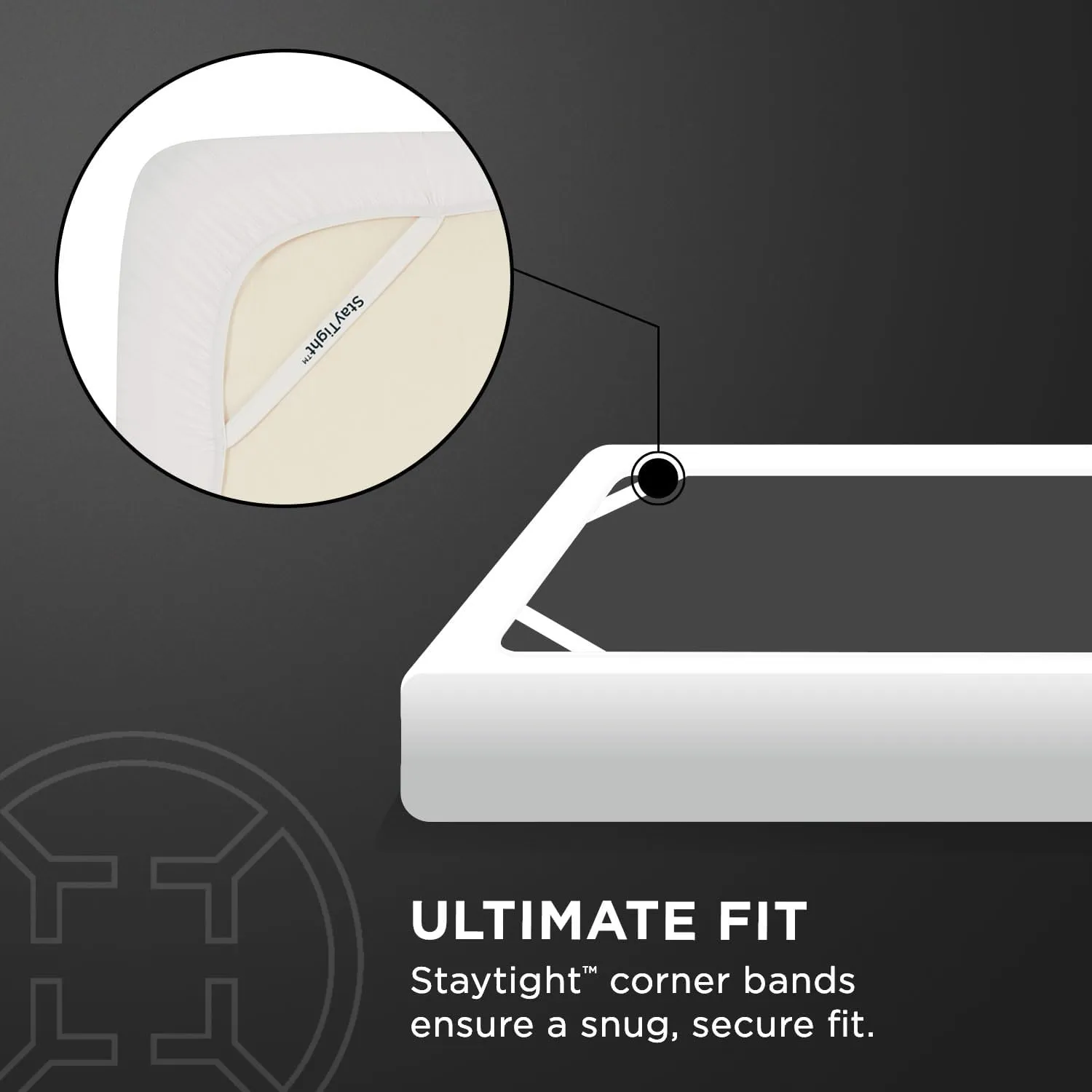 Tempur-Pedic Protect Waterproof Mattress Protector, Twin XL, White
