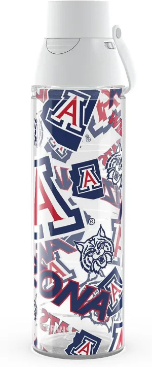 Tervis Venture Lite Arizona Wildcats - All Over Made in USA Double Walled Insulated Tumbler Travel Cup Keeps Drinks Cold & Hot, 24oz Water Bottle, Classic