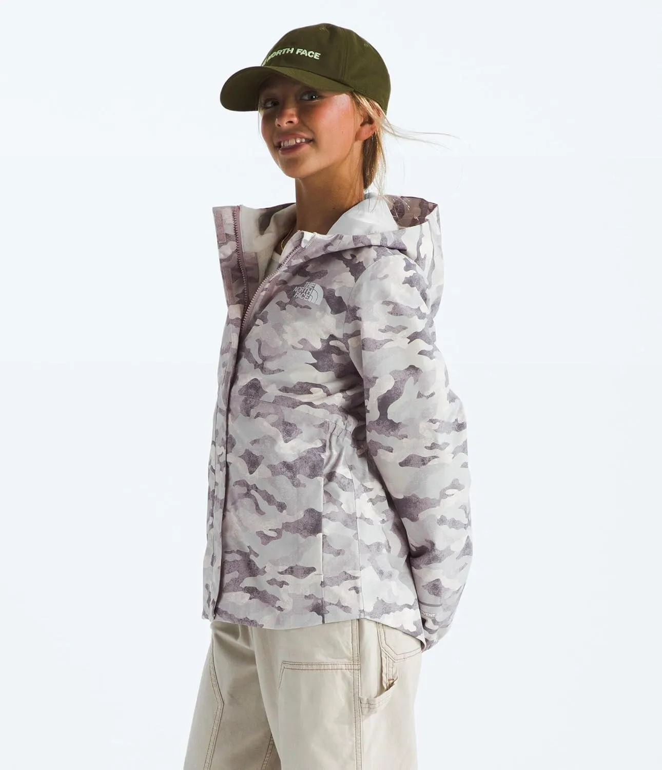 THE NORTH FACE Girls' Antora Waterproof Rain Jacket