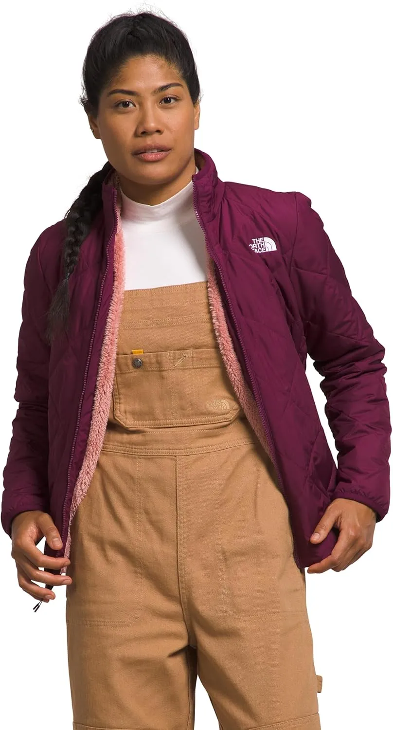 THE NORTH FACE Women's Shady Glade Insulated Jacket, Boysenberry/Shady Rose, XX-Large