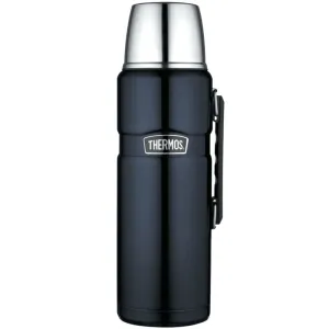 Thermos King Stainless Steel Vacuum Insulated Flask 1.2L - Midnight Blue