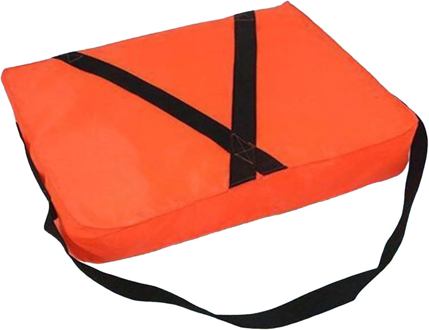 Throwable Flotation Device - High-Buoyancy Boat Cushion with Adjustable Strap, Waterproof Rescue Floatation Device for Boating Swimming Safety