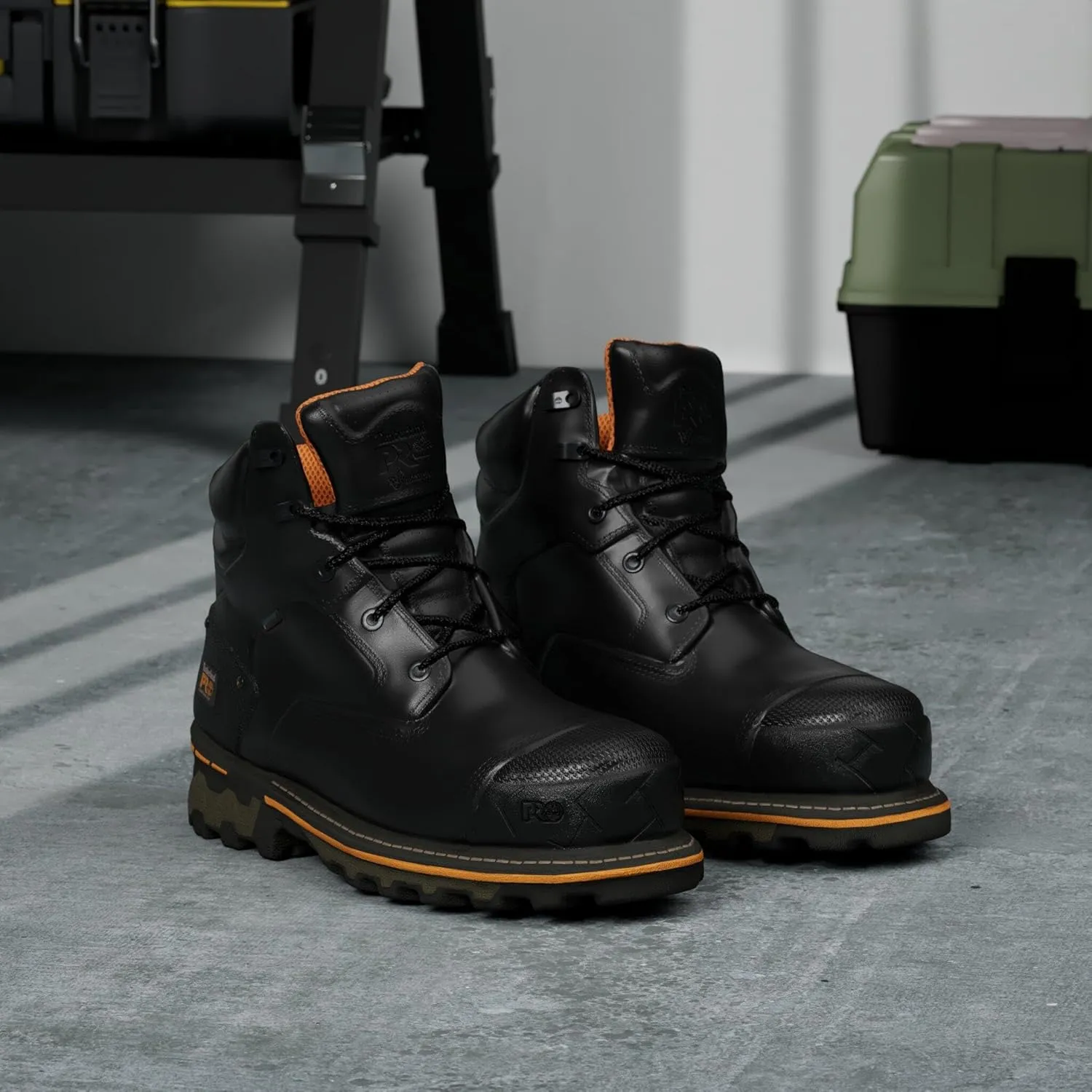 Timberland PRO Men's Boondock 6 Inch Composite Safety Toe Waterproof Industrial Work Boot