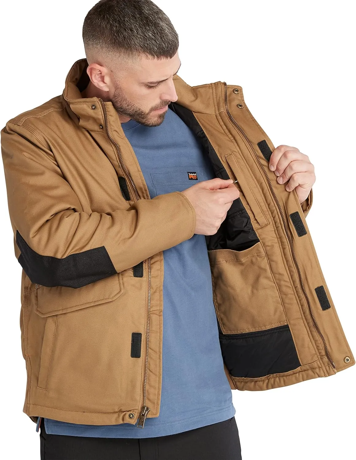 Timberland PRO Men's Ironhide Hooded Insulated Jacket