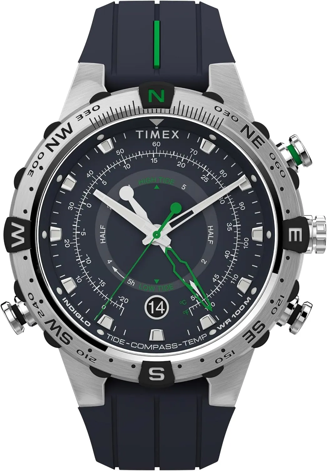 Timex Men's Expedition Tide-Temp-Compass 45mm Watch