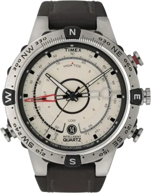 Timex Men's Intelligent Quartz Tide Temp Compass Silicone Strap Watch
