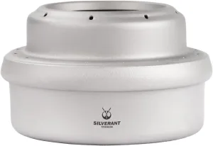 Titanium Ultralight Alcohol/Multifuel Stove - For Camping, Backpacking, & Hiking With Drawstring Case(Alcohol Stove)