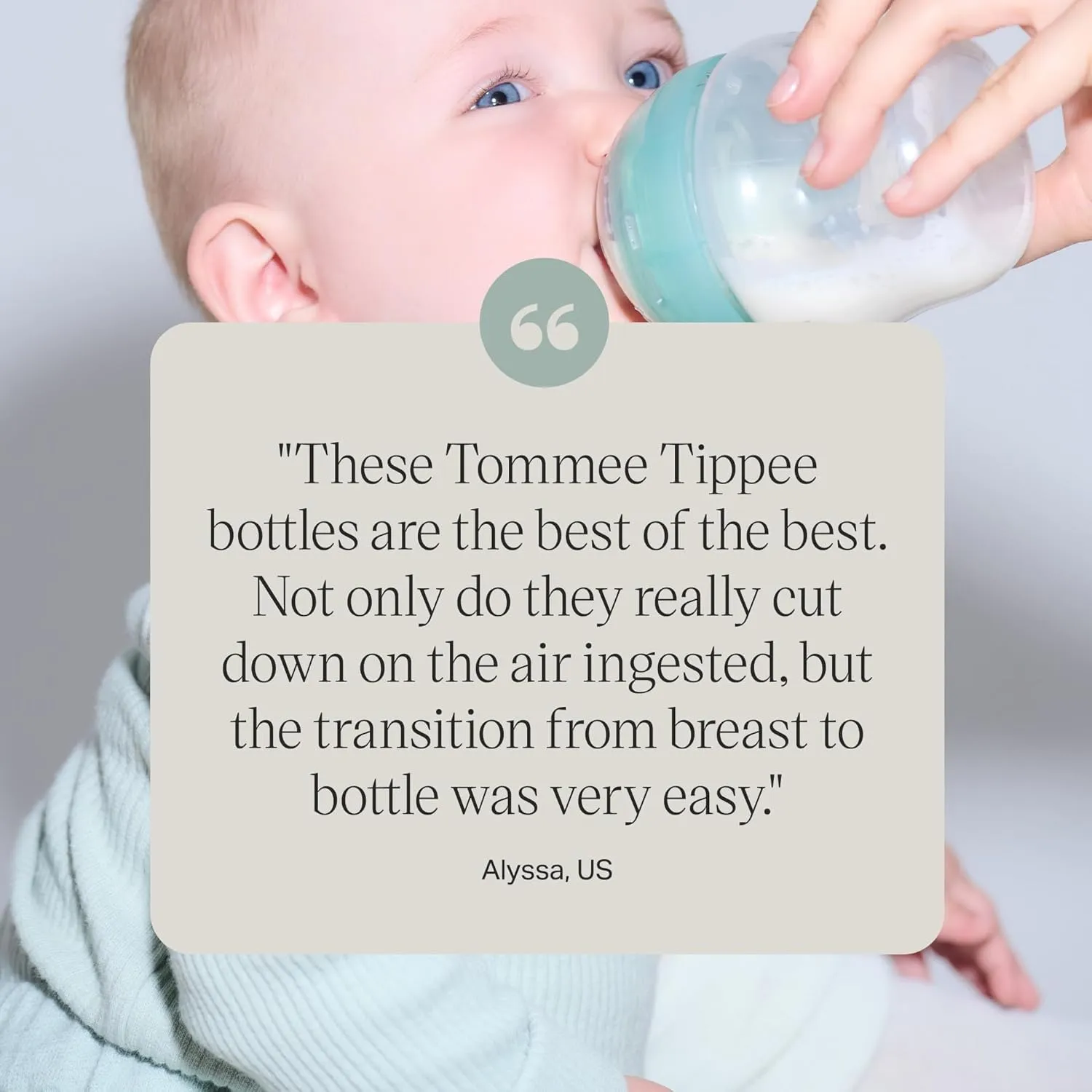 Tommee Tippee Advanced Anti-Colic BPA Free Baby Bottles, Slow Flow Breast-Like Nipple, 5oz, Newborn 0  Months, Special Design Keeps Air Away from Milk and Baby, Pack of 4