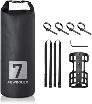 Tool kit, 3L/7L Bike Fork Bag Waterproof Roll Top Dry Bag Bicycle Fork Bag Cycling Pack Bike Pannier