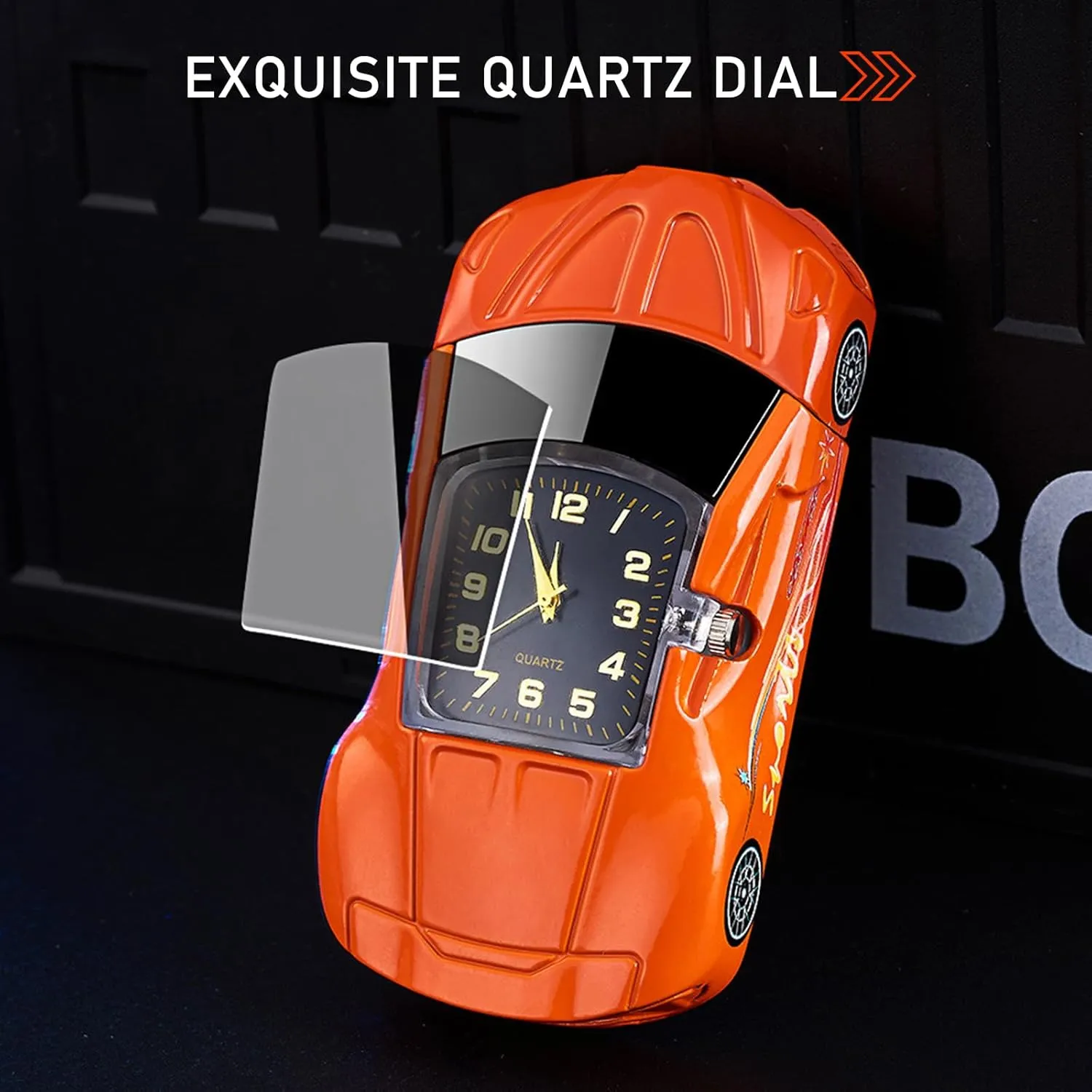 Torch Lighter - Cool Sports Car Design, Windproof Adjustable Jet Flame & Soft Flame, Butane Refillable Dual Flame Lighter, Great Gift for Men & Women (Gas Not Included)-Blue-b
