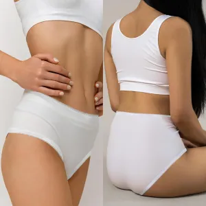 Trail maker Bulk Women’s Underwear for Homeless, 50 Pack Bulk Women’s Briefs for Shelters, Disaster Relief (All Larges Pack)
