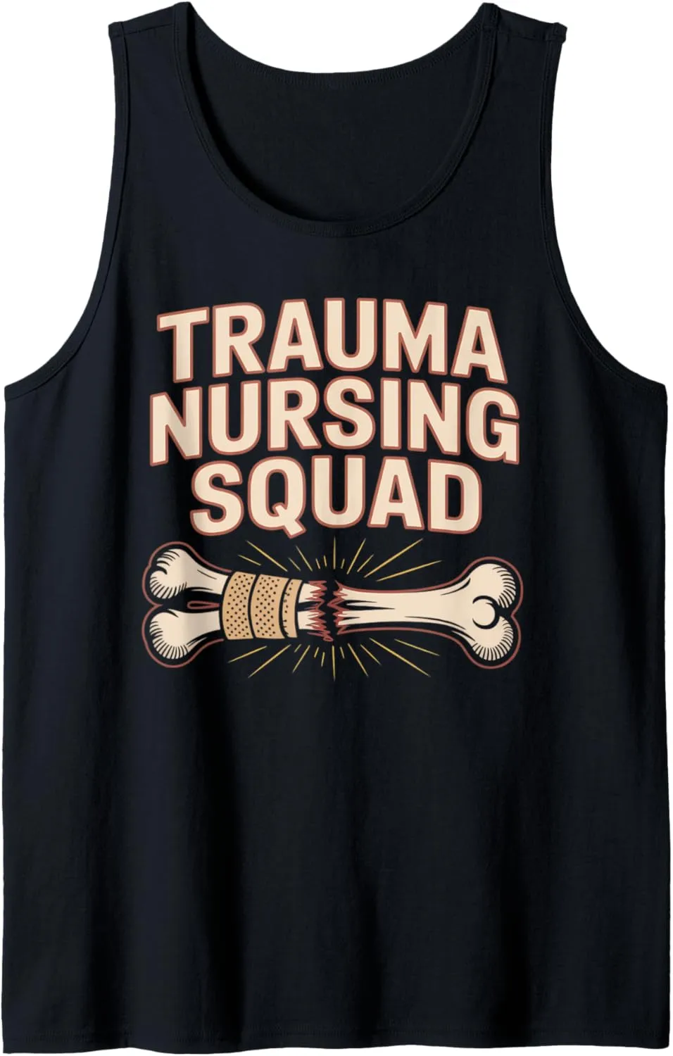 Trauma Nursing Squad Emergency Response Crew Tank Top