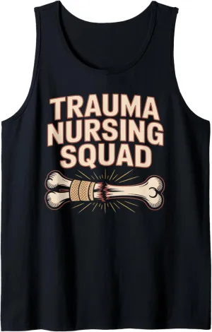 Trauma Nursing Squad Emergency Response Crew Tank Top