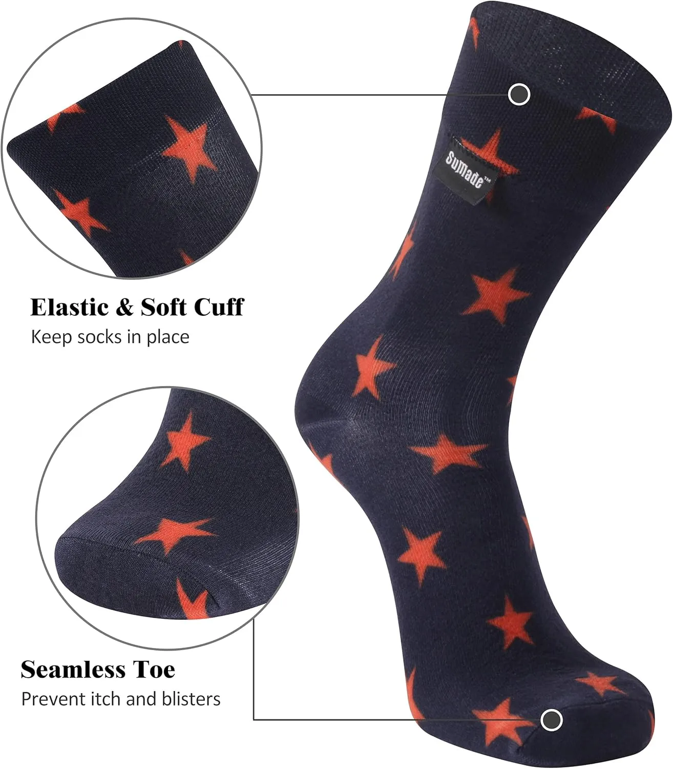 Ultra Thin Waterproof Crew Ankle Socks, Unisex Hiking Kayaking 1 Pair