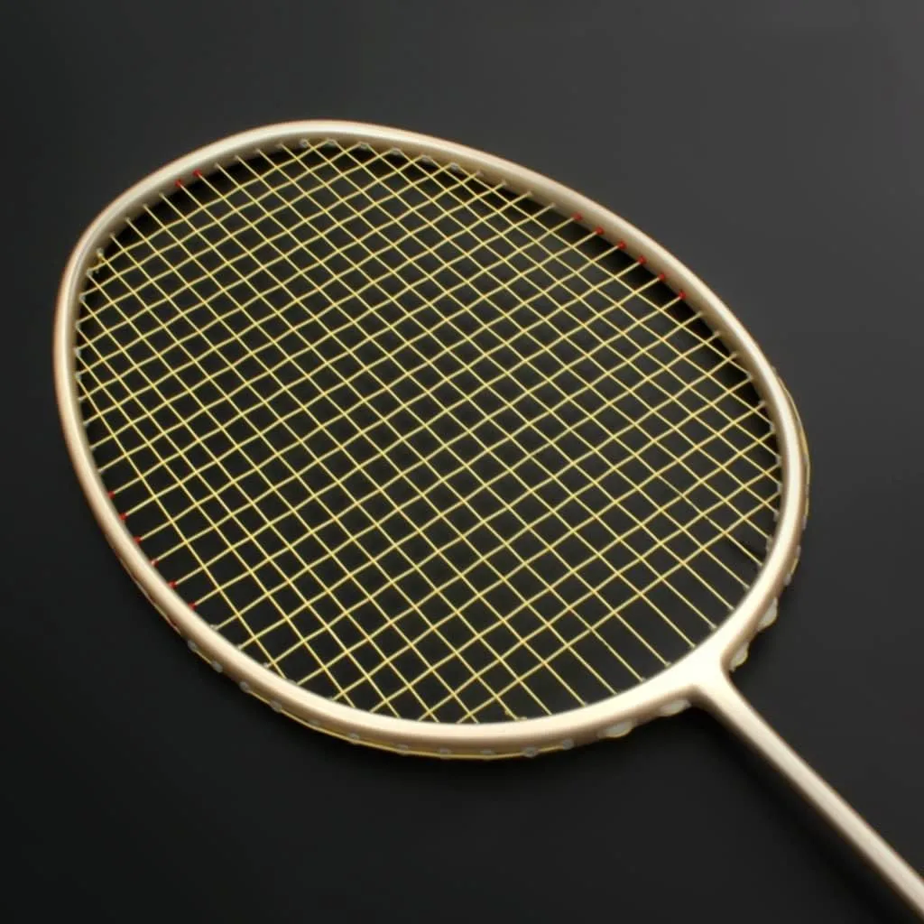 Ultralight 4U 82g Original T700 Carbon Fiber Badminton Rackets with Strings Professinal Racquet Racket Sports for Adult