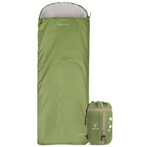 Ultralight Camping Sleeping Bag for Warm Weather,Green Blue Black Navy Blue from Redcamp