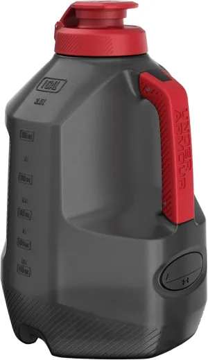 Under Armour 1 Gallon Water Bottle, Large Sports Jug, Durable, Insulated Gym Water Bottles for Men and Women, Football, Basketball
