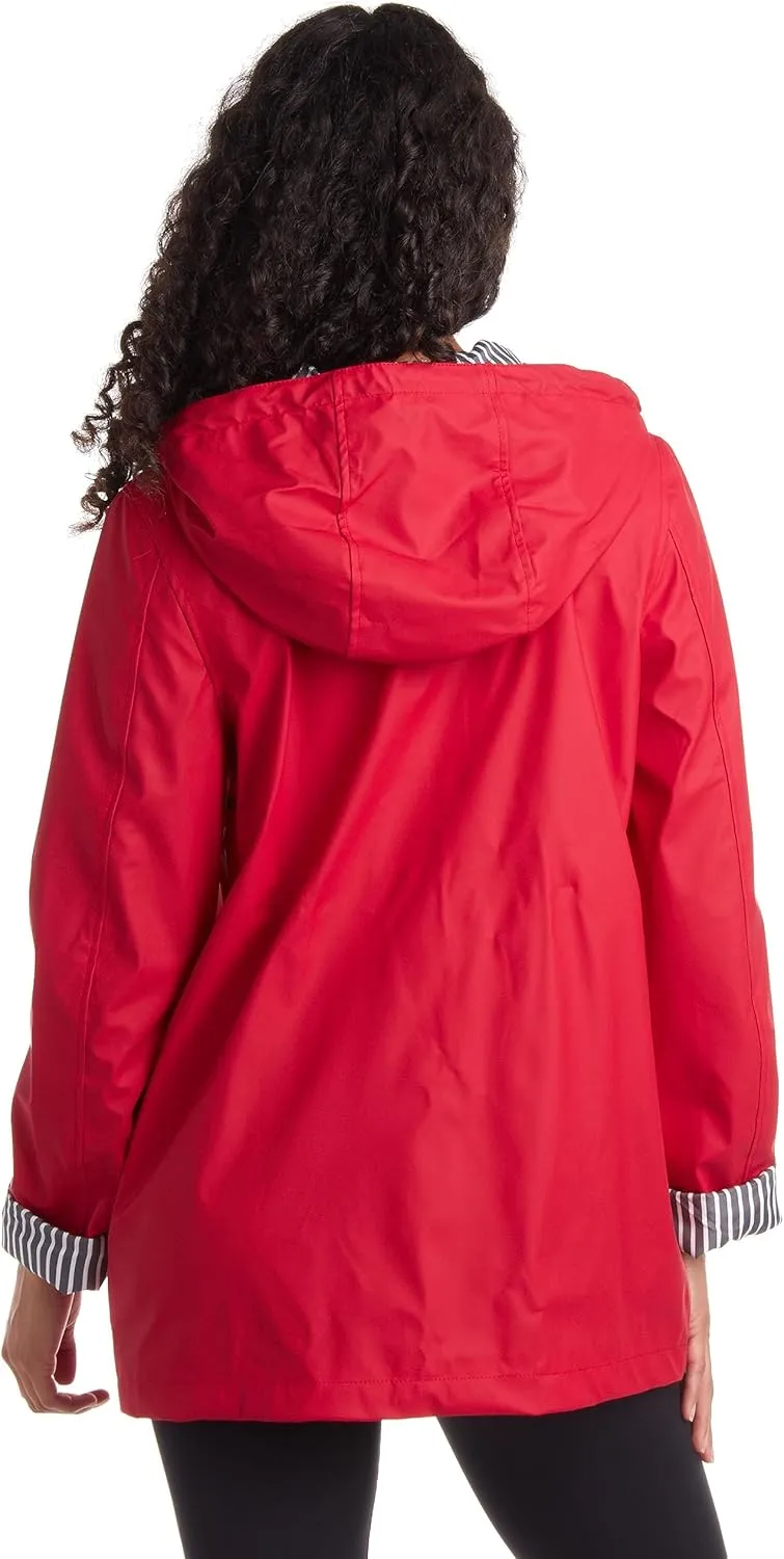 URBAN REPUBLIC Rain Jacket Women - Lightweight Waterproof Windbreaker for Women (S-3XL)