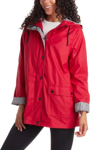 URBAN REPUBLIC Rain Jacket Women - Lightweight Waterproof Windbreaker for Women (S-3XL)