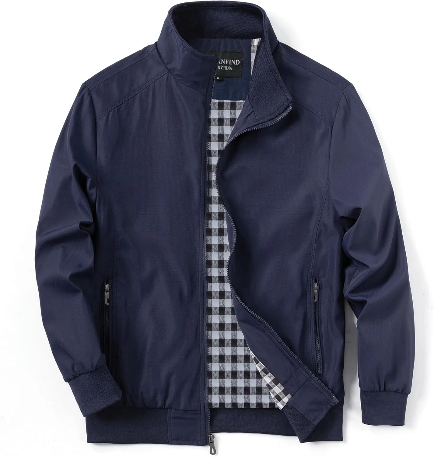 URBANFIND Men's Sports Shell Jacket Lightweight Windbreaker Outdoor Recreation Coat