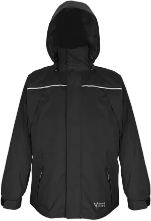 Viking Tempest Classic Waterproof and Windproof All Weather Shell Jacket with Reflective Piping