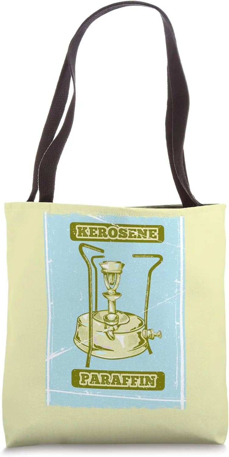 Vintage classic campstove kerosene Paraffin Tote Bag