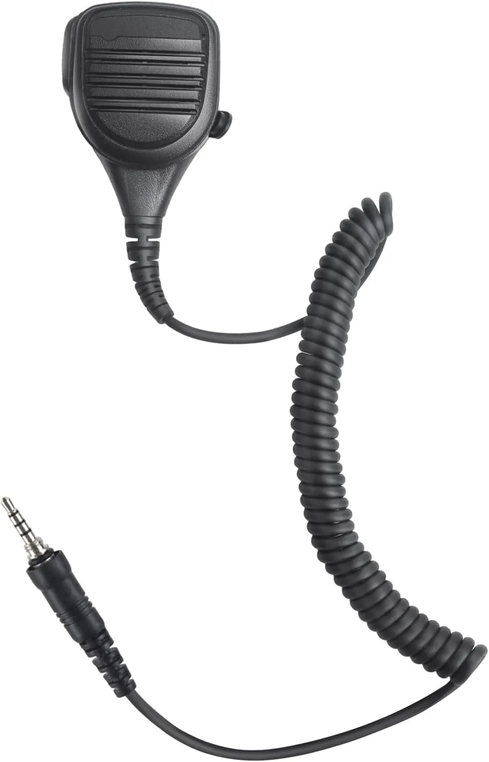 Vx6r Ham Radio Ptt Shoulder Mic Vx-6r Speaker Microphone Accessories for Yaesu vx 6r 7r vx-6 vx-170 vx-120 ft-270 for Standard Horizon hx210(IP67 Waterproof,3.5mm Threaded Jack) (Black)