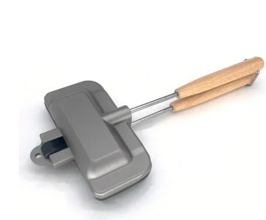 Waffle Bread Toast Double Side Frying Pan – Aluminum Cast Non-Stick