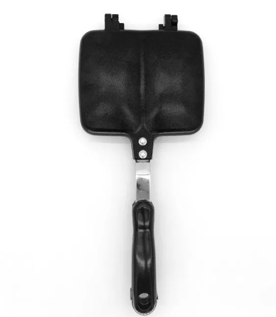Waffle Bread Toast Double Side Frying Pan – Aluminum Cast Non-Stick