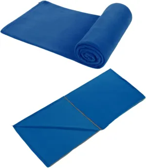 Warm Weather Sleeping Bag 180x75cm Fleece with Storage Sack for Outdoor