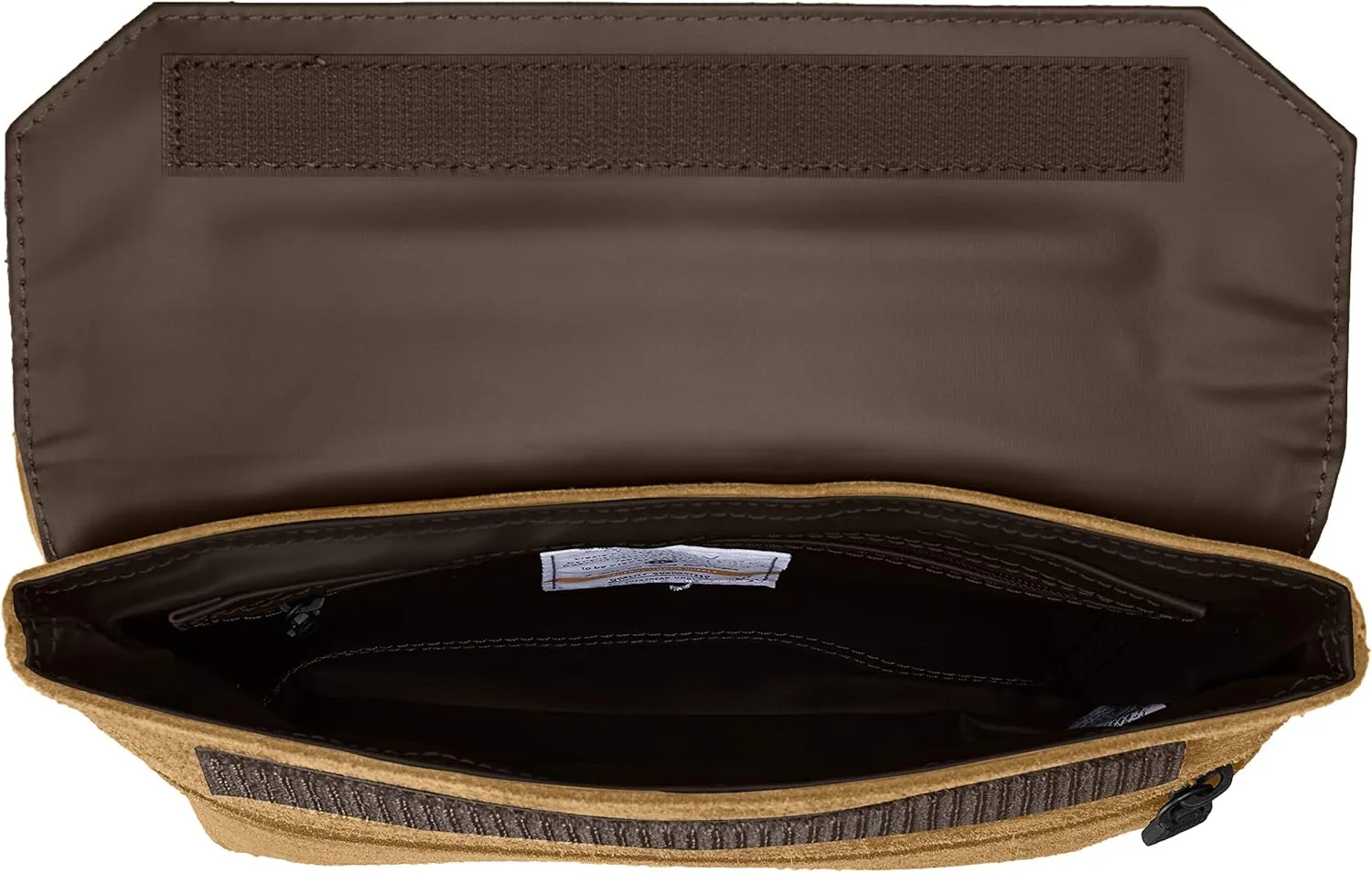 Waterproof Suede Leather Sacoche 091750, blk