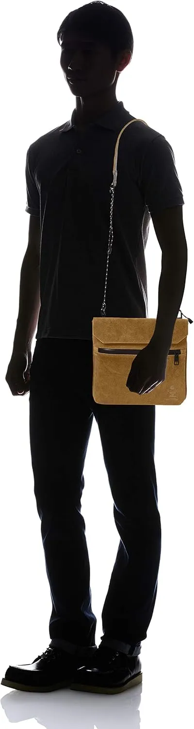 Waterproof Suede Leather Sacoche 091750, blk