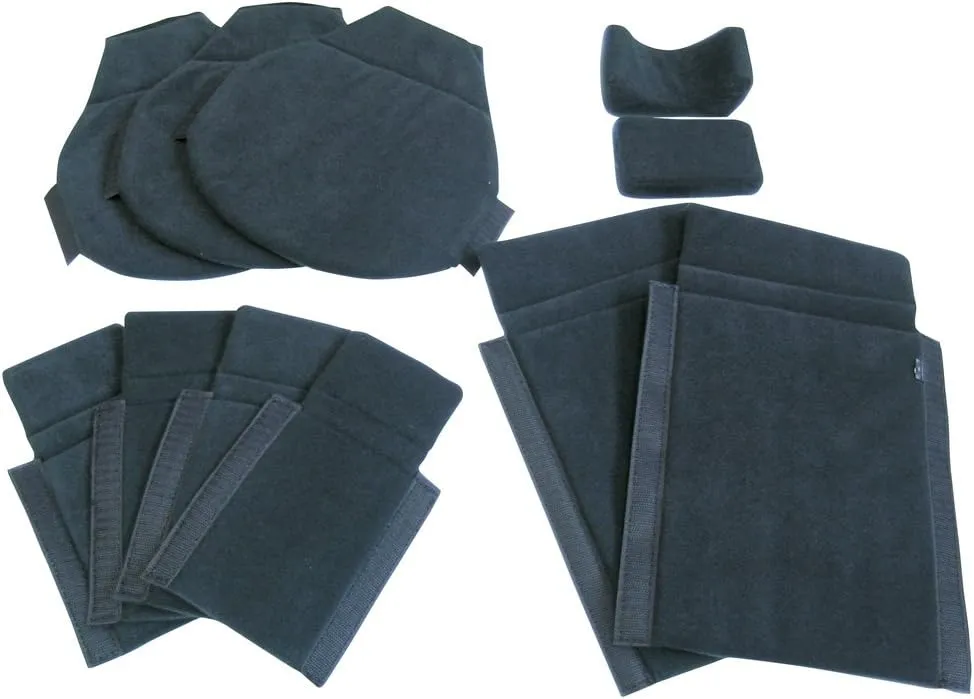 Watershed FGW-DVCH-BK Waterproof Bag Accessories Chattooga Divider Pad Set, Black