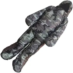 Wearable Ultralight Sleeping Bag Suit, Human Shaped Sleep Pouch Full Body with Arms and Legs, Perfect for Adults and Youth,M