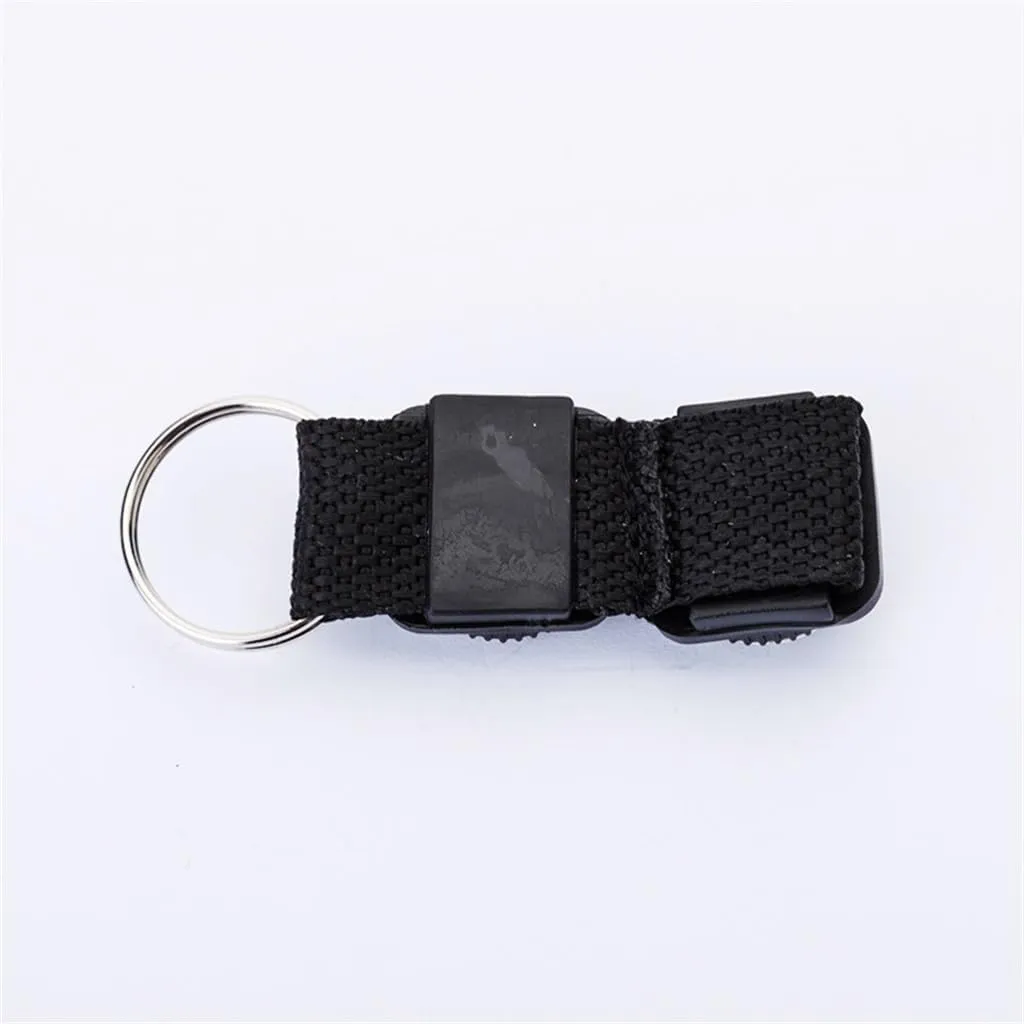 Webbing Thermometer Compass Aluminum Mountaineering Buckle Thermometer Compass Multifunctional
