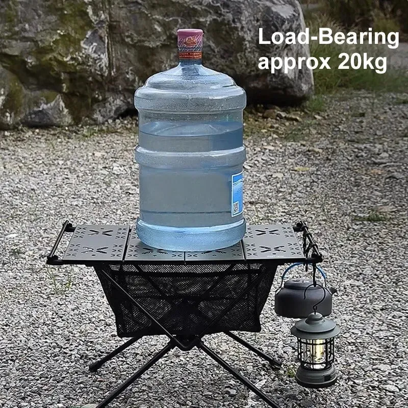 WEST TUNE Camping Folding Table Portable Aluminium Alloy Outdoor Table
