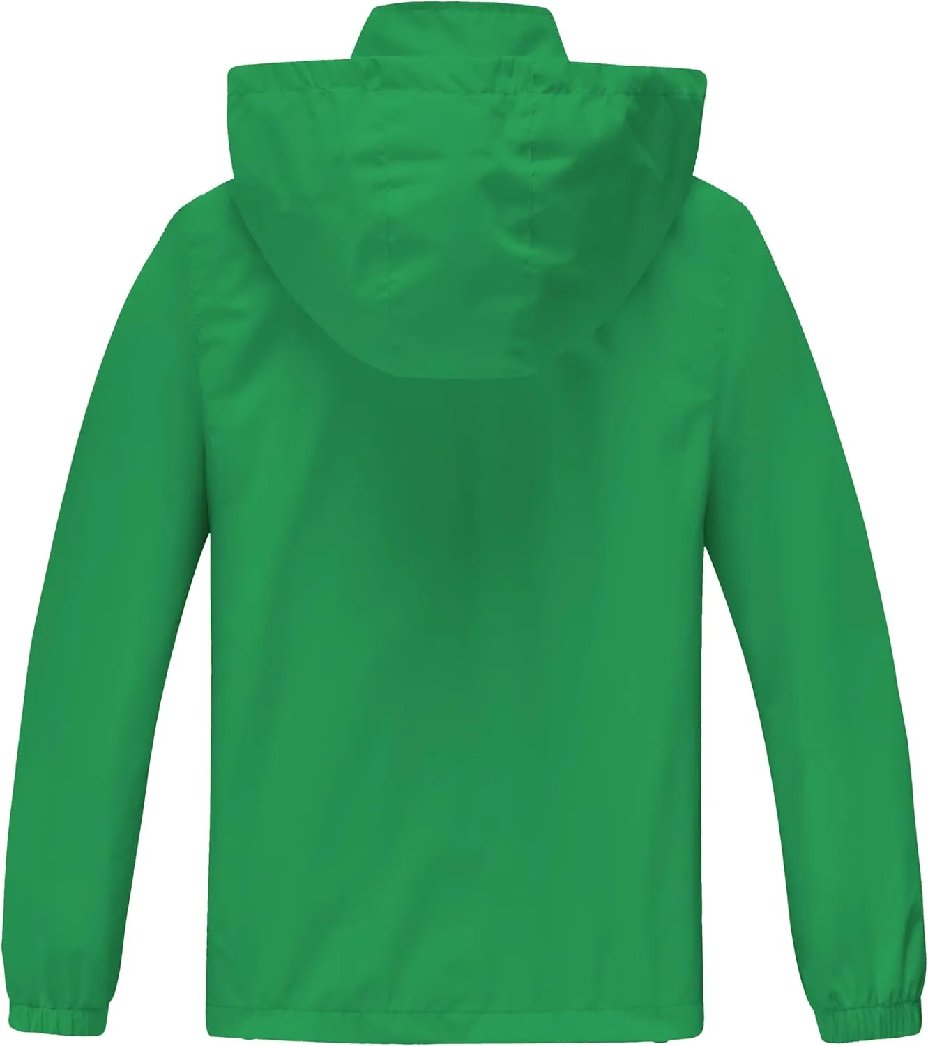 WICKHAM Boys Girls Waterproof Rain Jacket Detachable Hood Lightweight Raincoats for Kids Windbreaker Coat