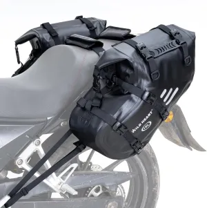 WILD HEART Motorcycle Saddlebags Waterproof Motorcycle Side Saddlebags Pannier Bag 24L/ 36L/50L Trunk Motorcycle Accessory