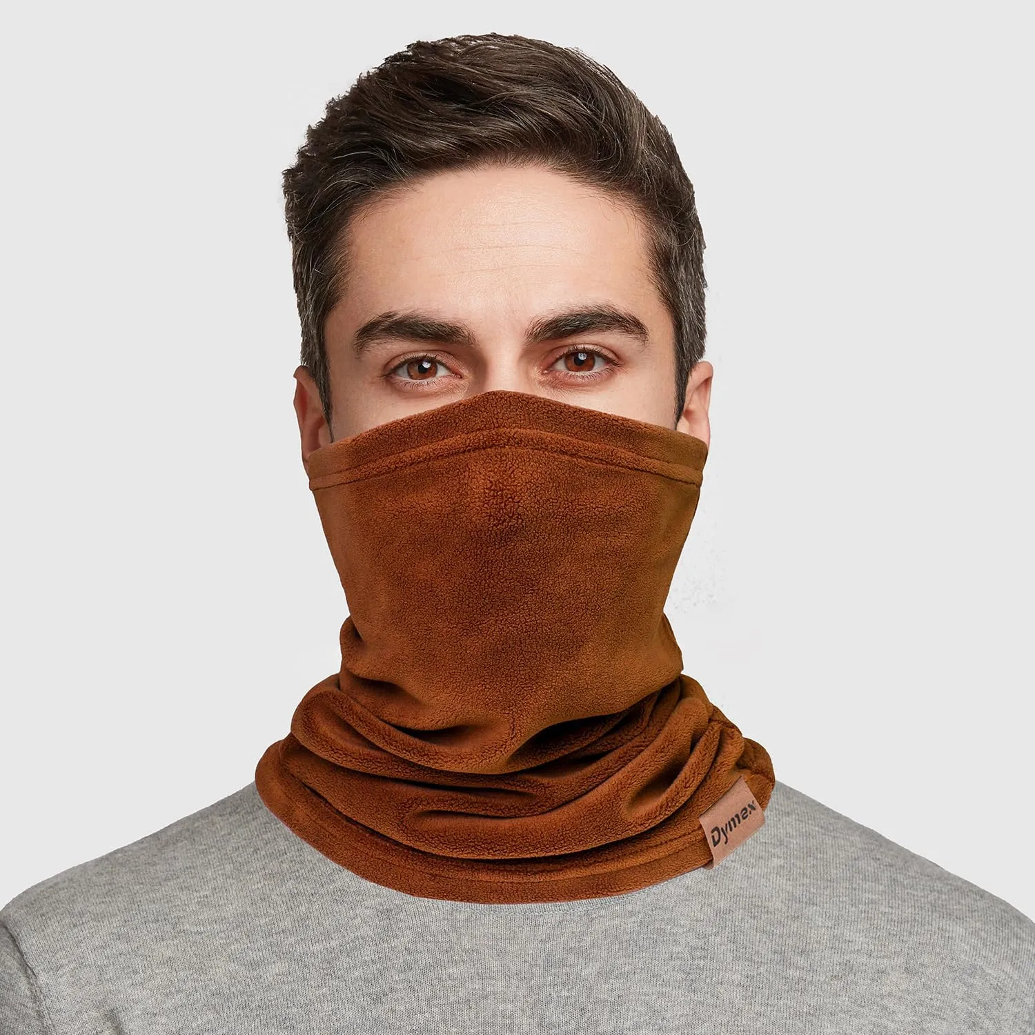 Winter Neck Warmer Gaiter Fleece Neck Cover Cotton Balaclava Windproof Face Cover Mask for Women Men