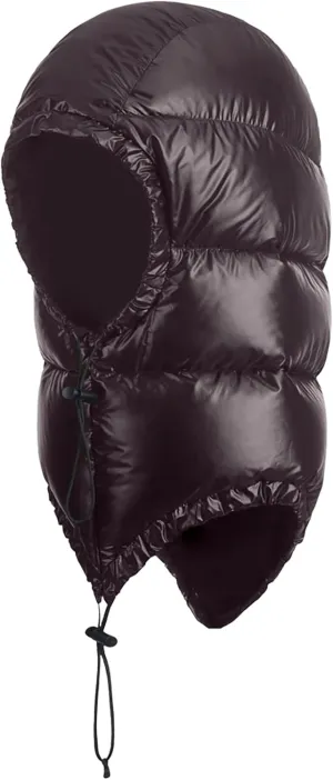 Winter Warm Ultralight Down Hood Waterproof Sleeping Bag Outdoor Camping Windproof Down Cap Hat with Storage Bag