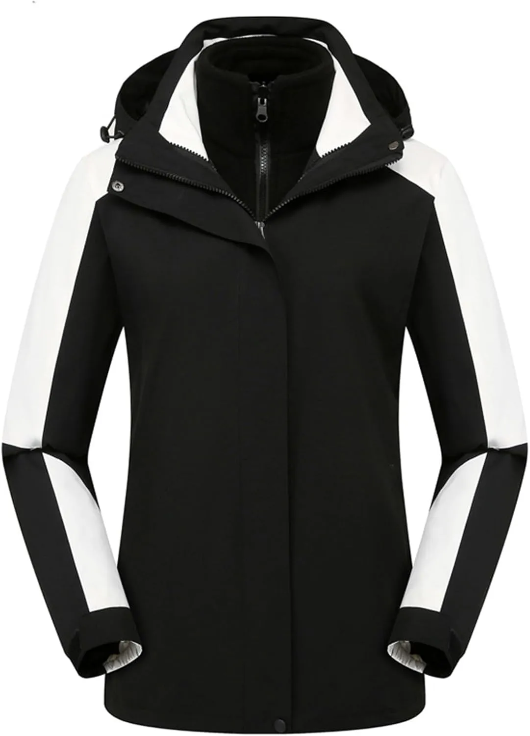 Women Rain Jacket Hooded Waterproof Raincoat Lightweight Windbreaker with Zip Pocket Comfy Summer Outfits