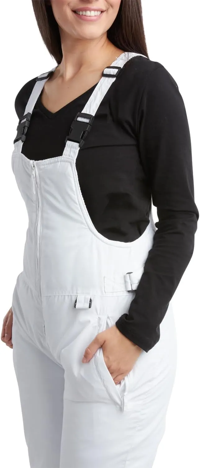 Women's Ski Snow Bib - Waterproof Insulated Ski Pants Snowboard Overalls - Snow Pants for Women (Sizes: S-2XL)