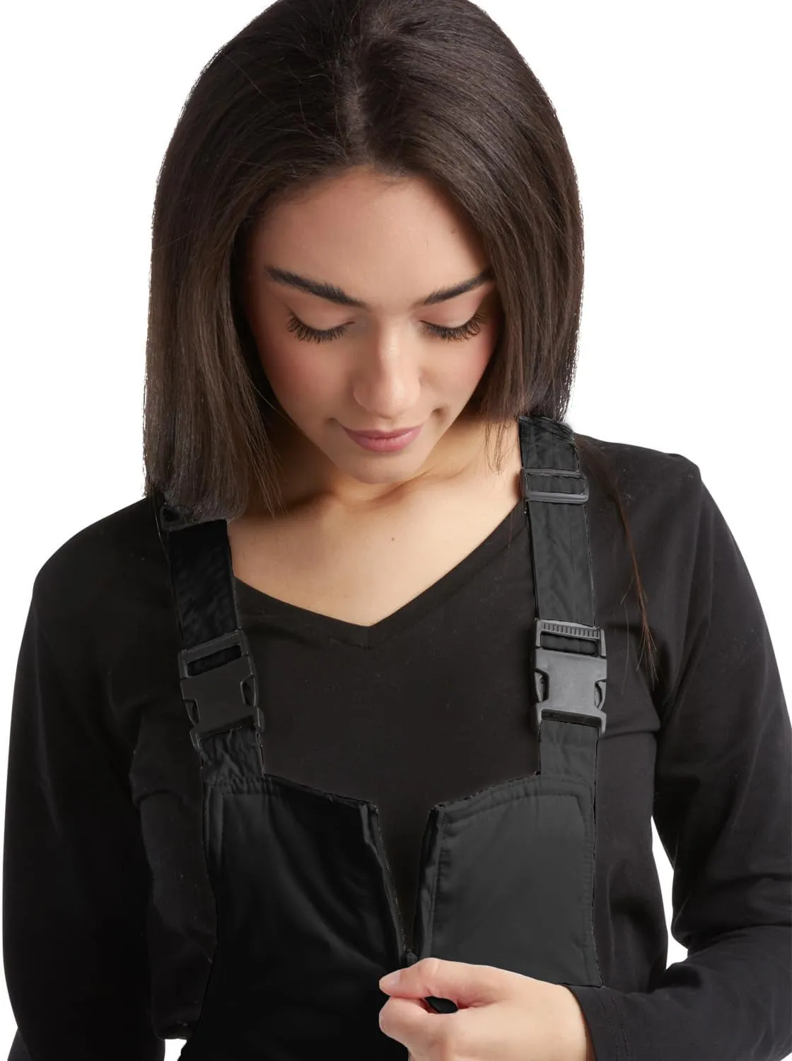 Women's Ski Snow Bib - Waterproof Insulated Ski Pants Snowboard Overalls - Snow Pants for Women (Sizes: S-2XL)