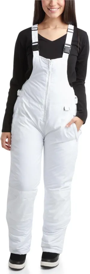 Women's Ski Snow Bib - Waterproof Insulated Ski Pants Snowboard Overalls - Snow Pants for Women (Sizes: S-2XL)