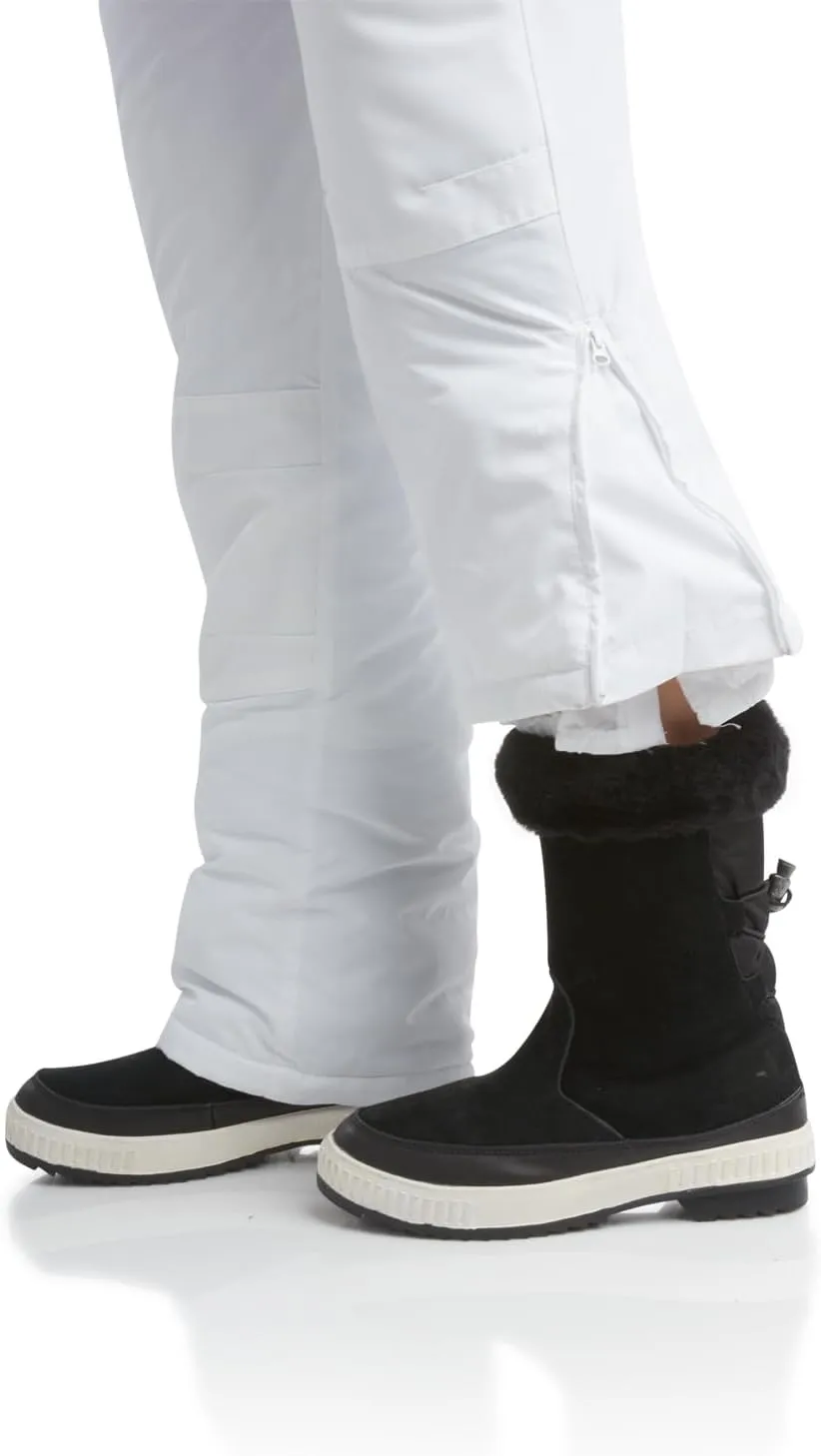 Women's Ski Snow Bib - Waterproof Insulated Ski Pants Snowboard Overalls - Snow Pants for Women (Sizes: S-2XL)