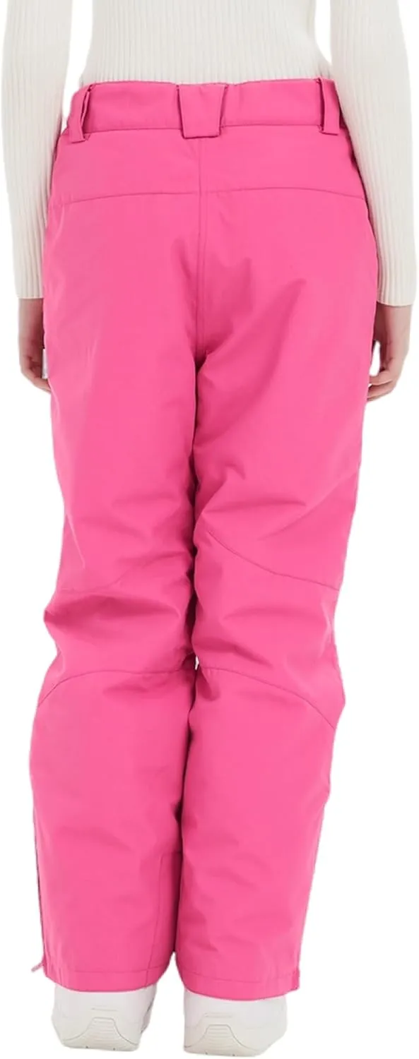 Women's Slim Fit Snow Pants Waterproof Insulated for Winter Outdoor Hiking Snowboard Ski Pants