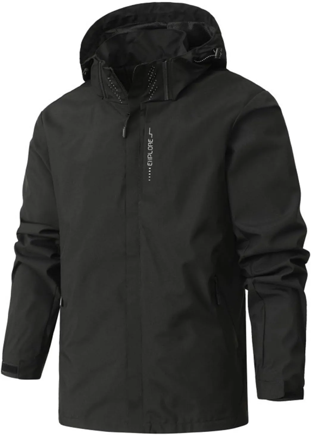 Women's Waterproof Rain Jacket Lightweight Hooded Raincoat for Hiking Travel Outdoor Softshell Windbreaker Jacket