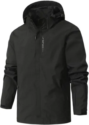 Women's Waterproof Rain Jacket Lightweight Hooded Raincoat for Hiking Travel Outdoor Softshell Windbreaker Jacket