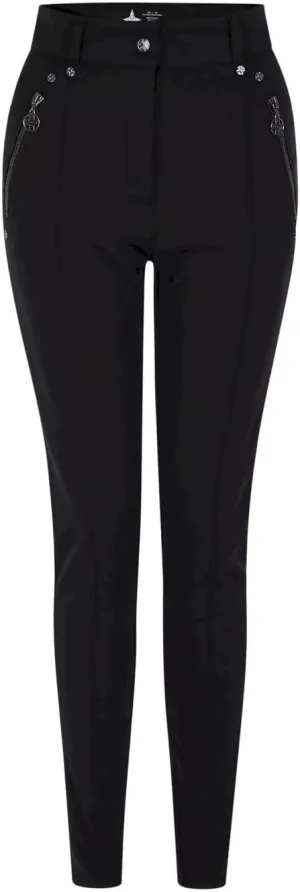 Womens/Ladies Julian Macdonald Regimented Ski Trousers (12 US) (Black)