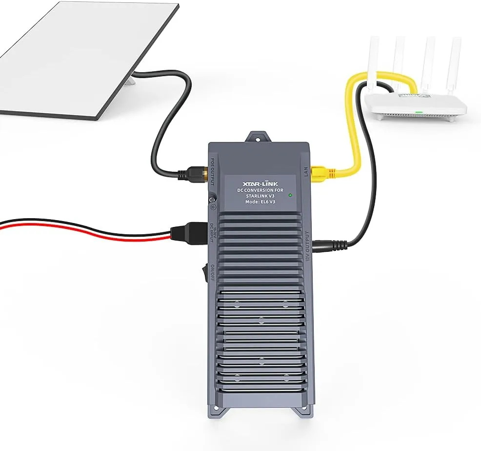 XTAR-Link EL6 12V to 57V DC Power Conversion Kit for Starlink Gen 3